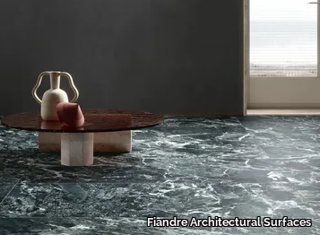 MARBLE LAB - ALPI CHIARO VENATO - Porcelain stoneware wall/floor tiles with marble effect _ Fiandre Architectural Surfaces