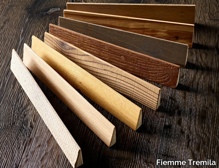 TRIPLOSTRATO® SKIRTING/BASEBOARD - Solid wood skirting board _ Fiemme Tremila