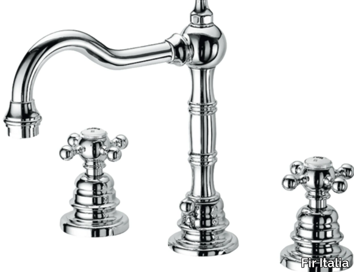 MELROSE 20 - 2012215 - 3 hole countertop washbasin tap _ Fir Italia