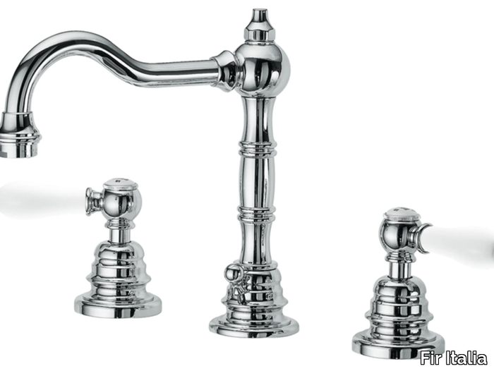 MELROSE 21 - 2112215 - 3 hole countertop washbasin tap _ Fir Italia