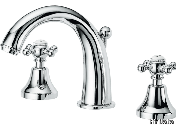 MELROSE 22 - 2212235 - 3 hole countertop washbasin tap _ Fir Italia