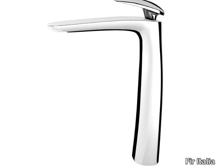 SYNERGY OPEN 93 - 9311500 - Countertop single handle washbasin mixer without waste _ Fir Italia