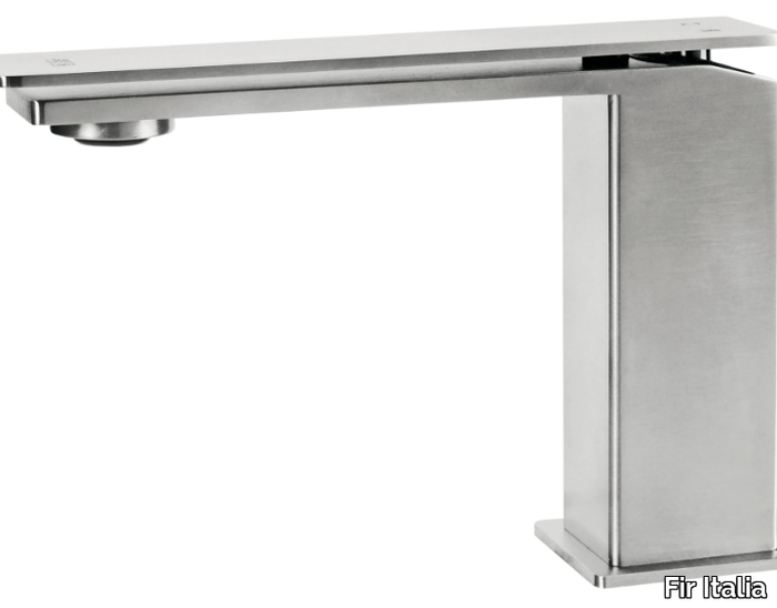 PLAYSTEEL 58 - 5811300 - Countertop stainless steel washbasin mixer _ Fir Italia