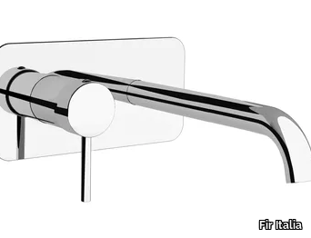 CLEO 84 - 8410208 - Wall-mounted washbasin mixer with plate _ Fir Italia