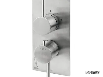 CLEOSTEEL 48 - 4880188 - Stainless steel diverter / remote control tap _ Fir Italia