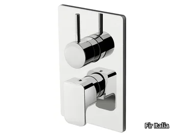 DAILY 44 - 4450188 - 2 hole shower mixer with diverter with plate _ Fir Italia