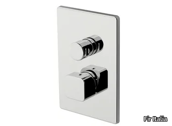 DAILY CUBE 45 - 4550178 - 2 hole shower mixer with plate _ Fir Italia