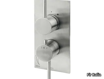 CLEOSTEEL 48 - 4880178 - Stainless steel diverter / remote control tap _ Fir Italia