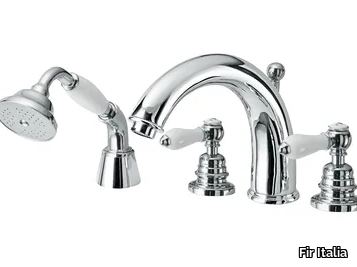 MELROSE 21 - 2147312 - 3 hole bathtub tap with hand shower _ Fir Italia