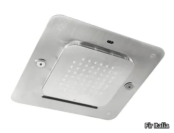 SHOWERS STEEL - 8572348 - LED ceiling mounted stainless steel overhead shower _ Fir Italia