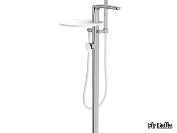 SYNERGY STONE 95 - 9533008 - Floor standing bathtub mixer with hand shower _ Fir Italia