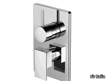 KELIO 63 - 6350188 - Brass shower mixer with diverter with plate _ Fir Italia