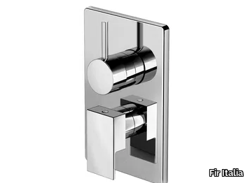 KELIO 63 - 6350198 - Brass shower mixer with diverter with plate _ Fir Italia