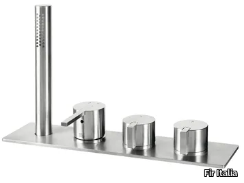 LIFESTEEL 59 - 5931504 - Stainless steel bathtub set with hand shower _ Fir Italia