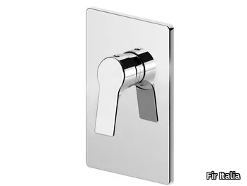 HANDY 52 - 5250158 - Recessed brass shower mixer with plate _ Fir Italia