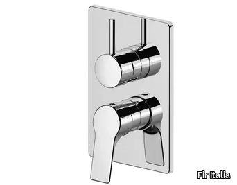 HANDY 52 - 5250188 - Recessed brass shower mixer with plate _ Fir Italia