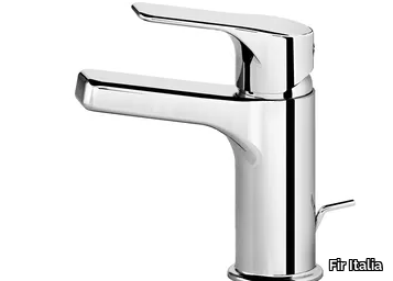 HANDY 52 - 5211101 - Countertop brass washbasin mixer with automatic pop-up waste _ Fir Italia