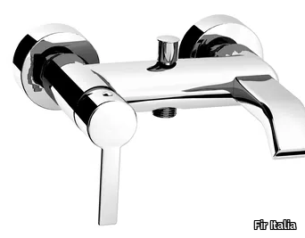 SWEET 46 - 4634000 - Wall-mounted brass bathtub mixer with diverter _ Fir Italia