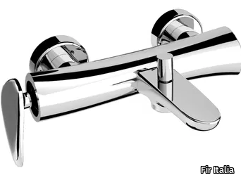 SYNERGY OPEN 93 - 9334000 - Wall-mounted external brass bathtub mixer _ Fir Italia