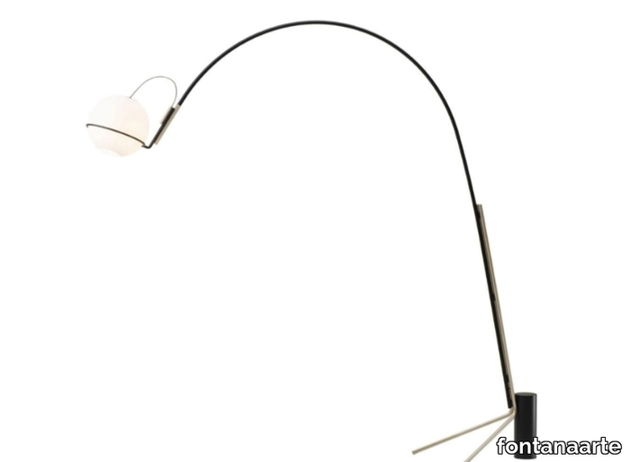 ALICANTO - LED blown glass floor lamp _ FontanaArte