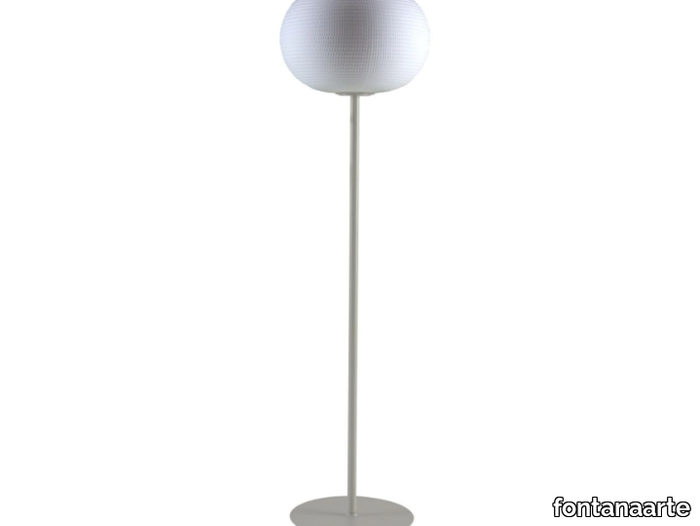 BIANCA LARGE - Blown glass floor lamp _ FontanaArte