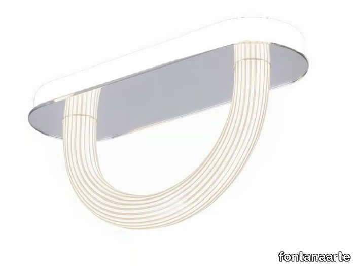 OORT - Glass wall lamp / ceiling lamp _ FontanaArte