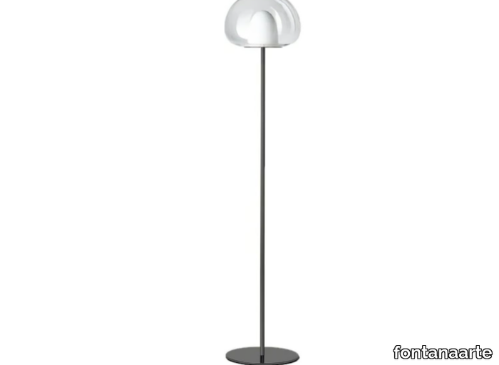 THEA - Glass floor lamp _ FontanaArte