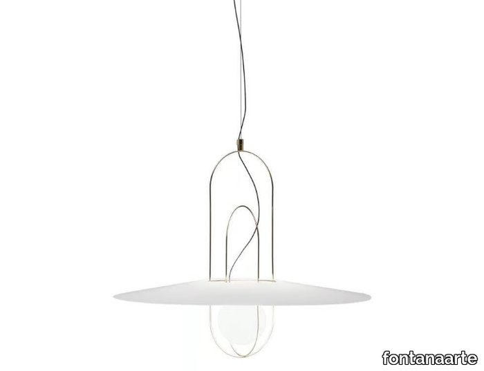 SETAREH GLASS - LED blown glass pendant lamp _ FontanaArte