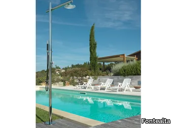 ONDA D50.ME - Stainless steel 316 outdoor shower _ Fontealta