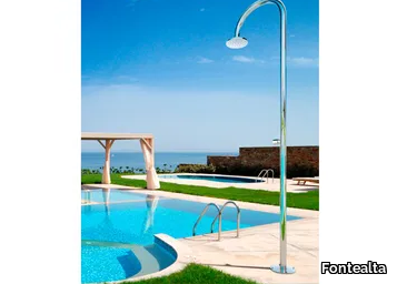 ORIGIO ALL STELL C50AS.ME - Stainless steel outdoor shower _ Fontealta