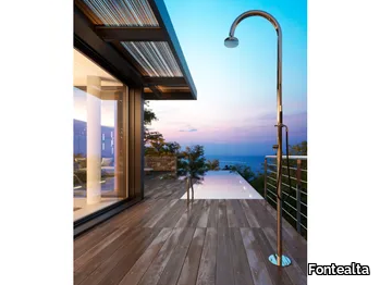 ORIGO C50.E - Stainless steel outdoor shower _ Fontealta