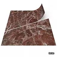 allura dryback 0.7 material terra marble trapezoid (50x50 cm)