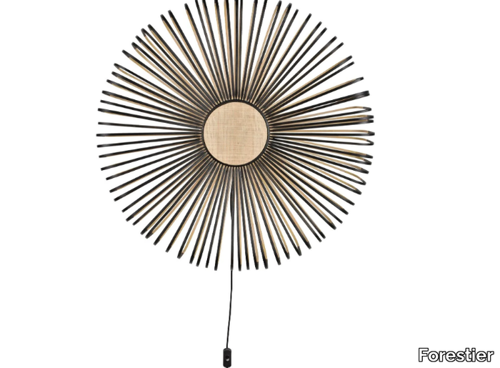 BAMBOO XXL UP - Bamboo wall lamp _ Forestier