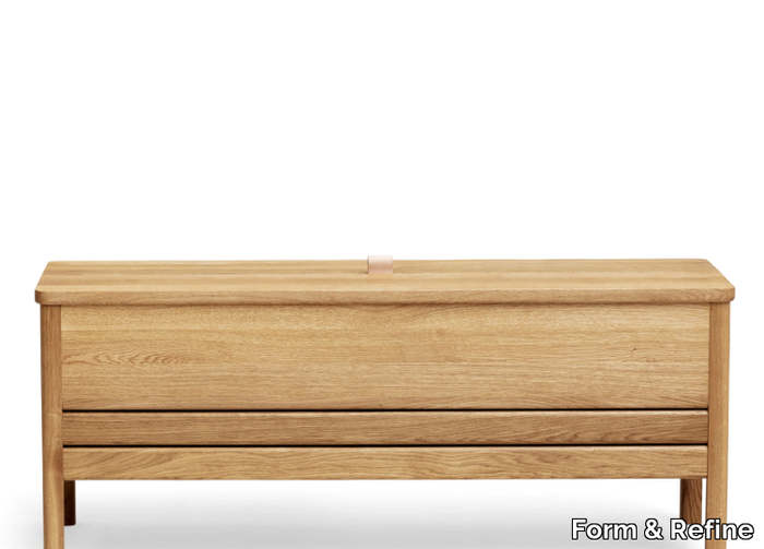 A LINE 111 - Oak storage chest _ Form & Refine