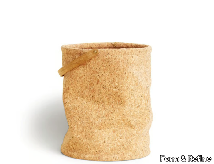 NEST - Cork waste paper bin _ Form & Refine