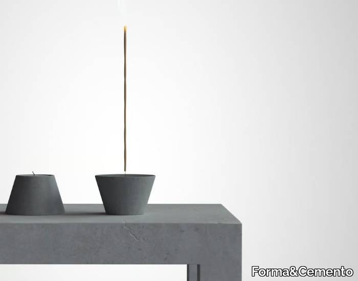 ETNA - Cement candle holder _ Forma&Cemento