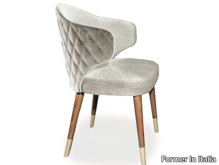 GILDA - Fabric chair with armrests _ Former In Italia