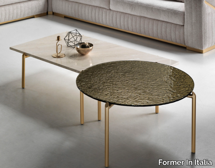 BRERA - Low marble coffee table _ Former In Italia