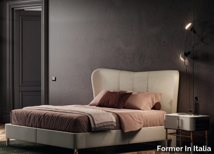 MONOLIGHT - Upholstered double bed _ Former In Italia