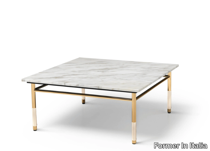 TALIS - Square marble coffee table _ Former In Italia