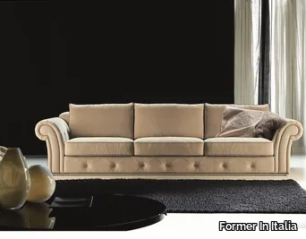 RAMON PLUS - 3 seater velvet sofa _ Former In Italia