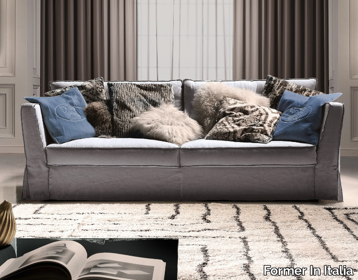 OTELLO EVO - Fabric sofa with removable cover _ Former In Italia