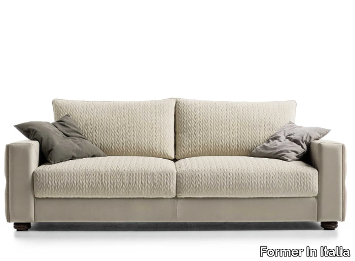 MANFREDI BASIC - 3 seater fabric sofa _ Former In Italia