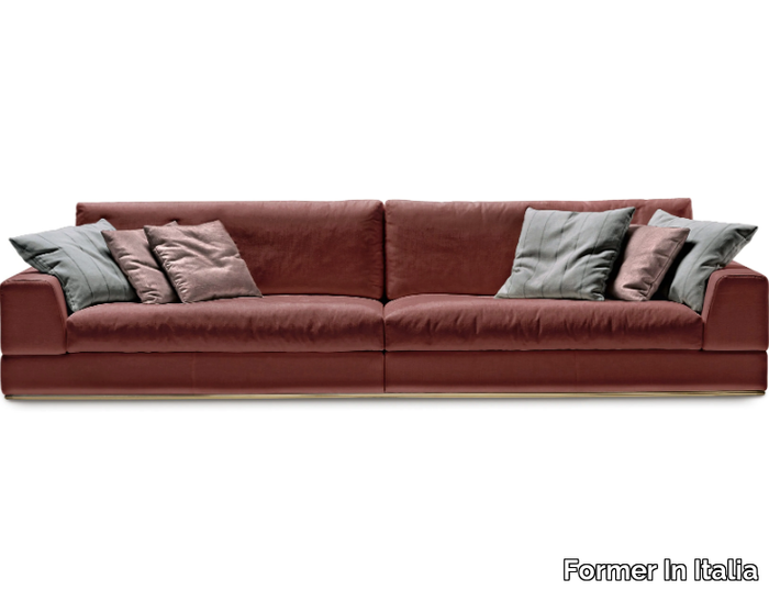 MY WAY EVO - Sectional fabric sofa with removable cover _ Former In Italia