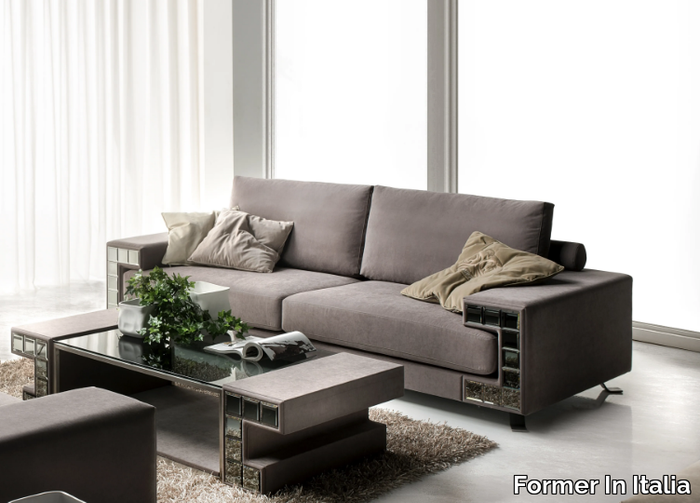 VISCONTI - 3 seater Dacron® sofa _ Former In Italia