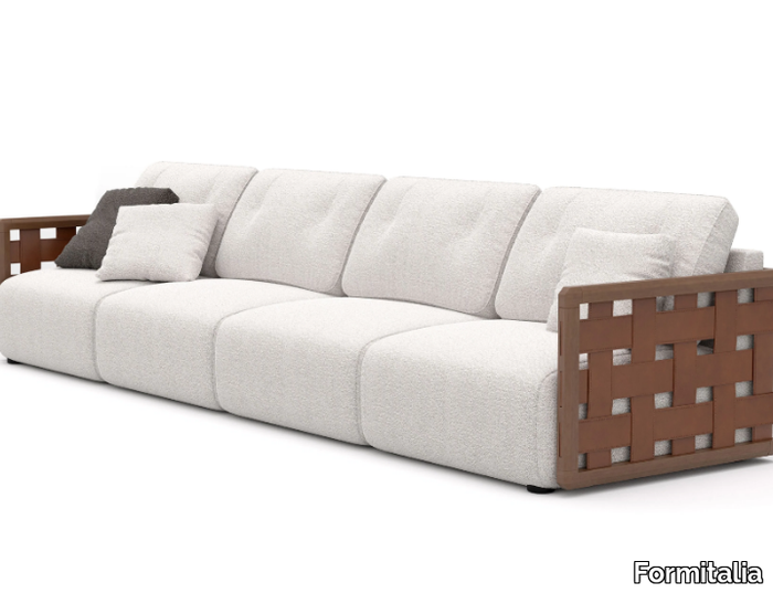 TRESS - 5 seater fabric sofa _ Formitalia