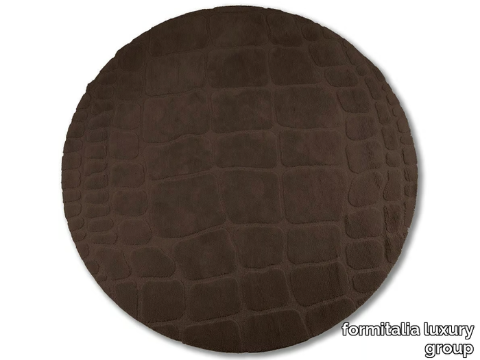 NEW COCCO - Round wool rug _ formitalia luxury group