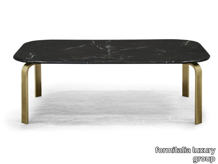 OPIUM - Nero Marquina marble coffee table _ formitalia luxury group