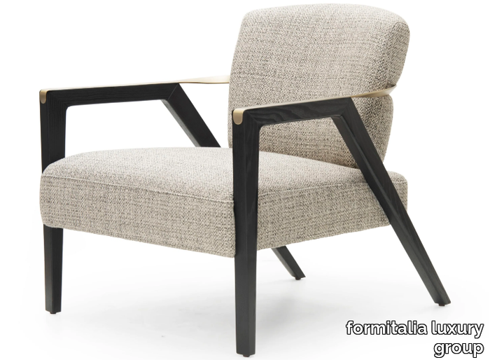 V221 - Fabric armchair with armrests _ formitalia luxury group