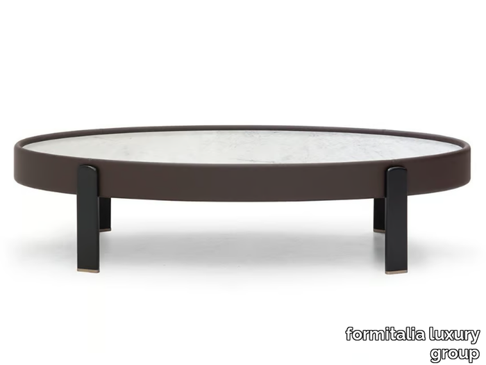 KEAN - Low oval marble coffee table _ formitalia luxury group